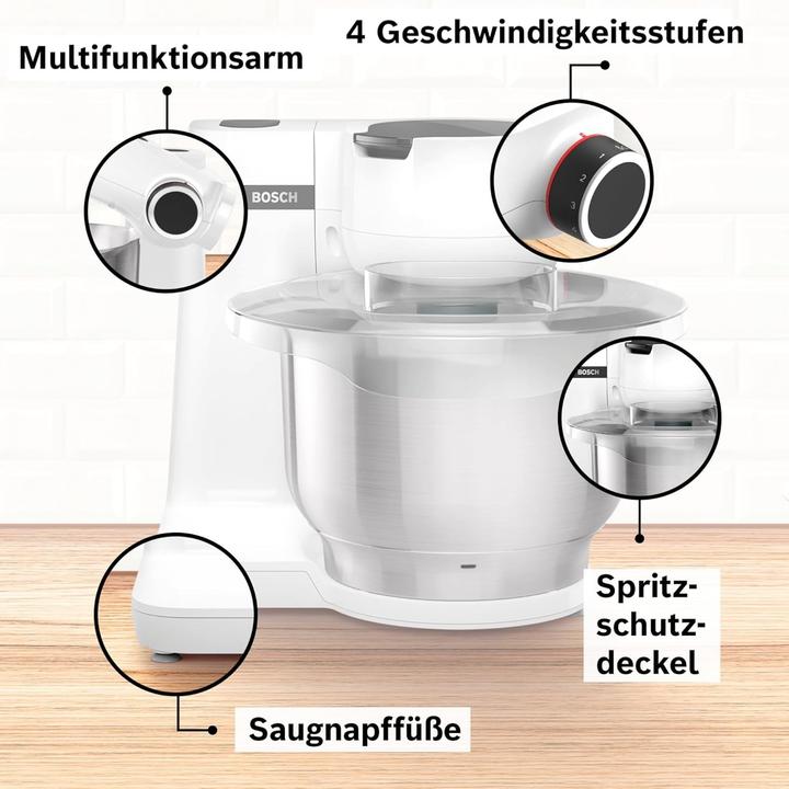 Actual product image Bosch Hausgeräte Serie 2 MUMS2EW00 (700 W, 3.80 l)