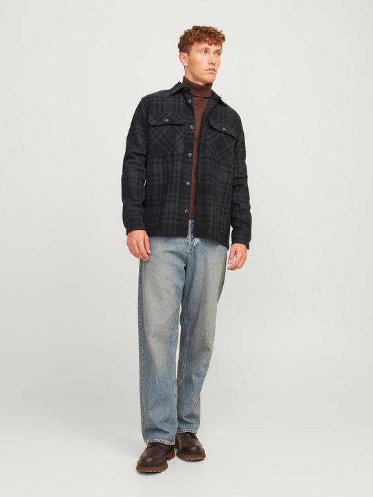 Image du produit Jack & Jones Jprraymond Melange Check Ls Overshirt Sn (S)