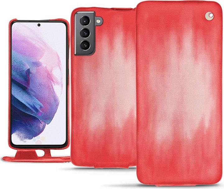 Noreve Lederschutzhülle vertikal (Samsung Galaxy S21)