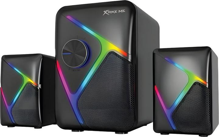Actual product image Xtrike Me zestaw gamingowych głośników komputerowych stereo 2.1 SK-610 czarny/black
