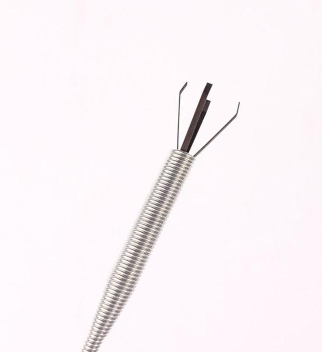 Produktbild König Design Abflussreiniger Rohrbürste Abflussfrei Rohr Abfluss Siphon Bürste Spirale Haare (1 Stk.)