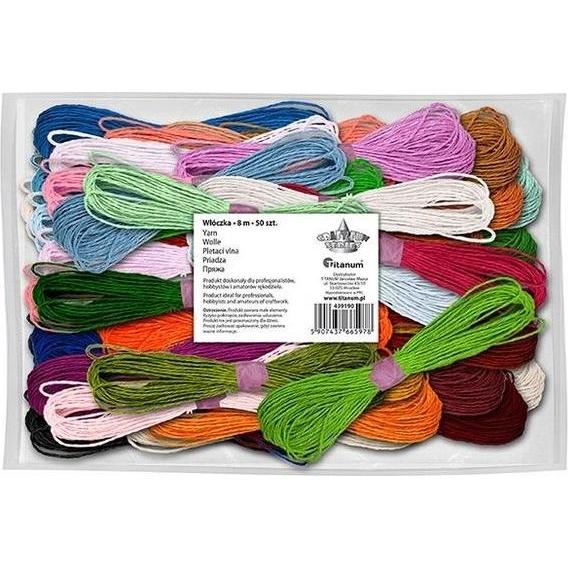 Titanum Zahnseidefaden 8mm 50 Farben (397621)
