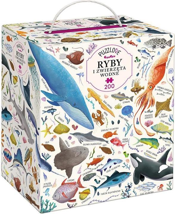Image du produit Czuczu Puzzle Poissons et animaux aquatiques 200 pièces (200 pièces)