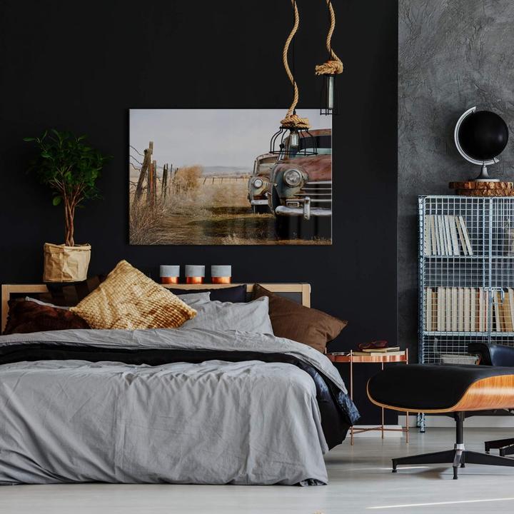 Immagine prodotto Trenddeko Vecchie auto arrugginite (60 x 40 cm)