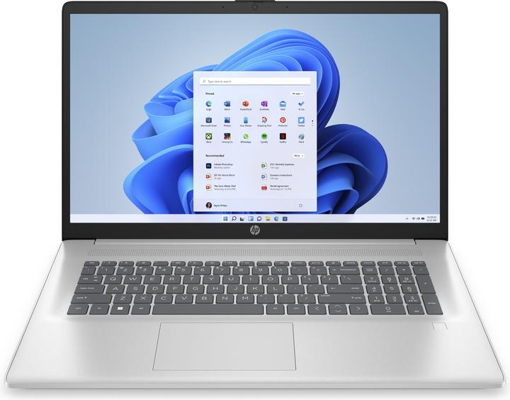 Actual product image HP 17-cp2726nd (17.30", 256 GB, 8 GB, Barebone, AMD Ryzen 3 7320U)