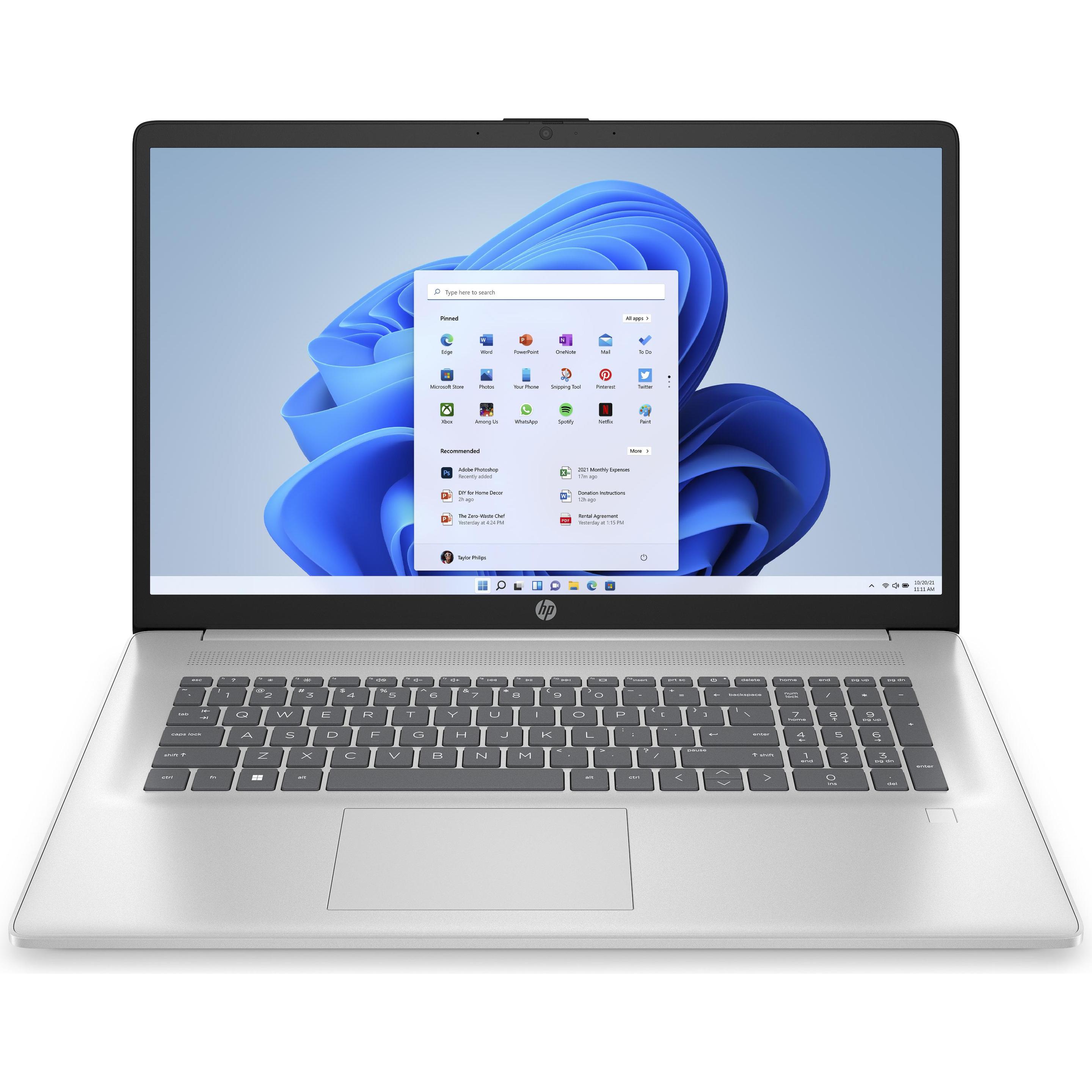 HP 17-cp2726nd - Laptop - 17.3 inch (B8BF0EA#ABH) (17.30", AMD Ryzen 3 7320U, 8 GB, 256 GB, Eng. Int
