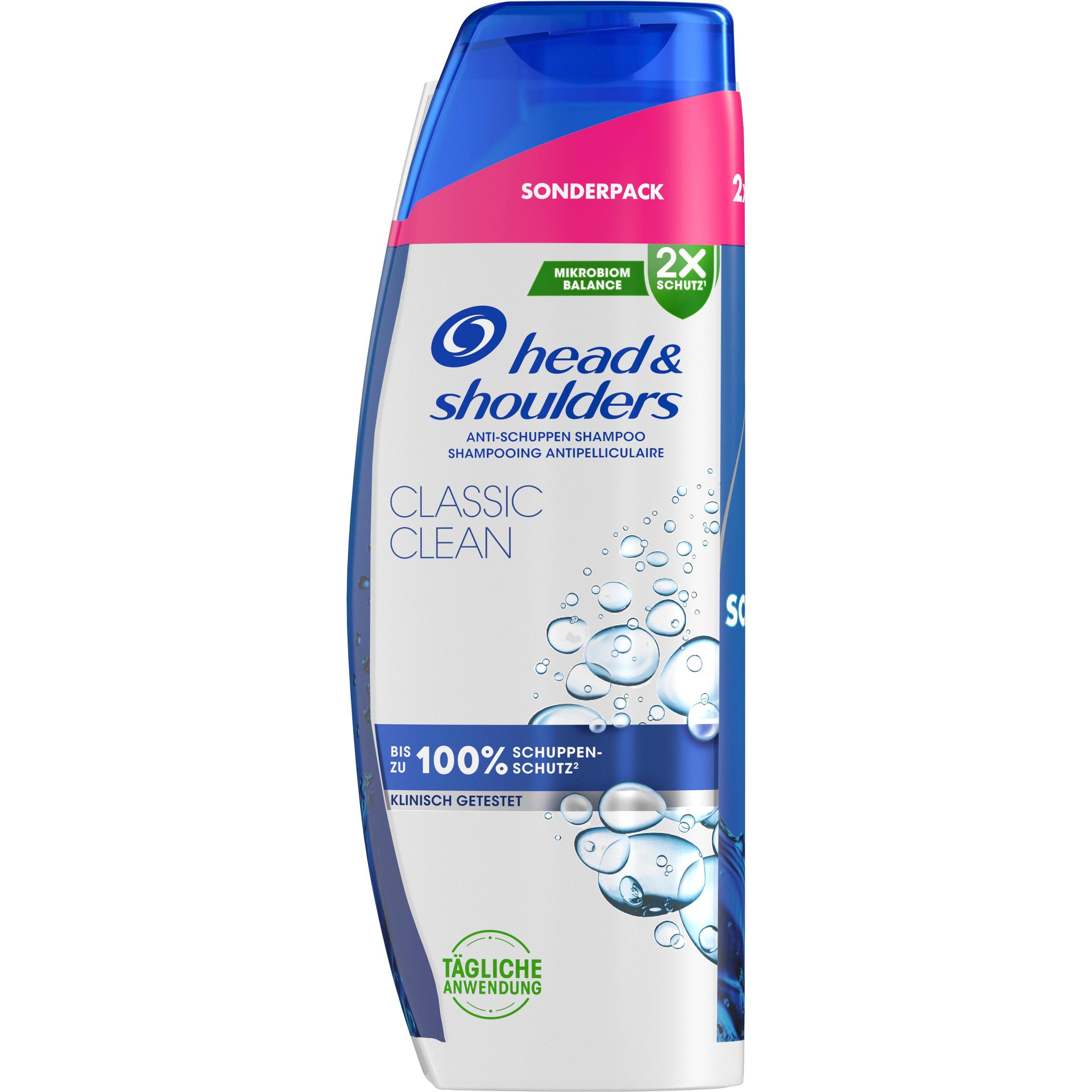 Head & Shoulders, Shampoo, Classic Clean (300 ml, Flüssiges Shampoo)
