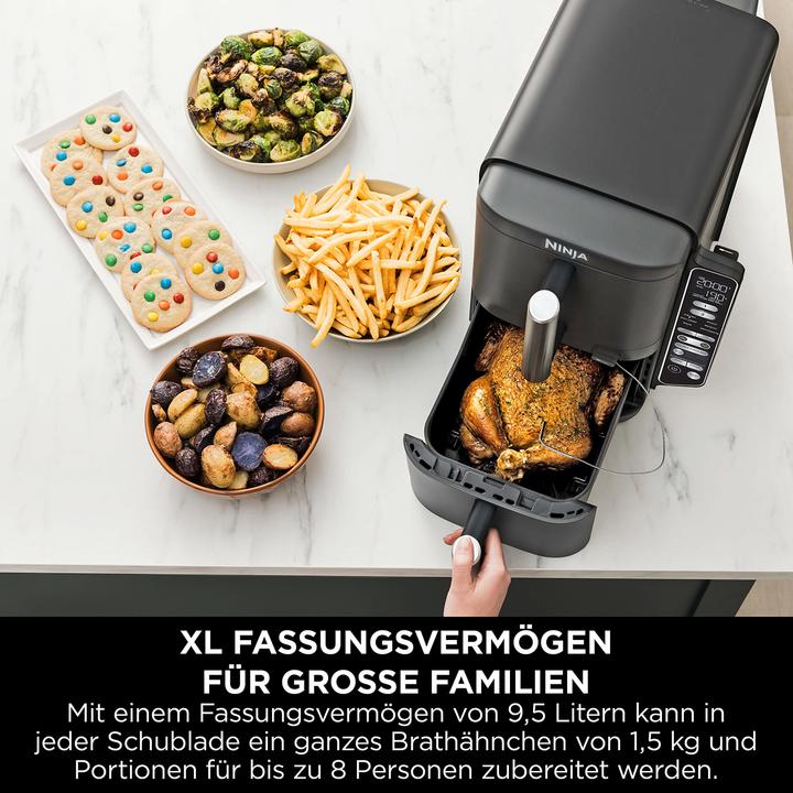 Actual product image Ninja SL451EU Double deep fryer