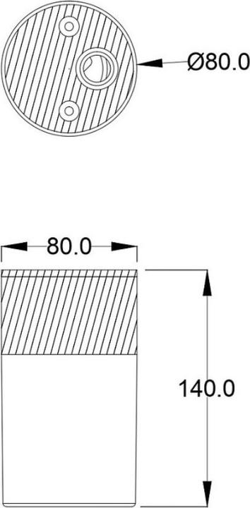 Produktbild Maytoni Willis Deckenleuchte, Deckenlampe E27 Graphit IP54 (E27)