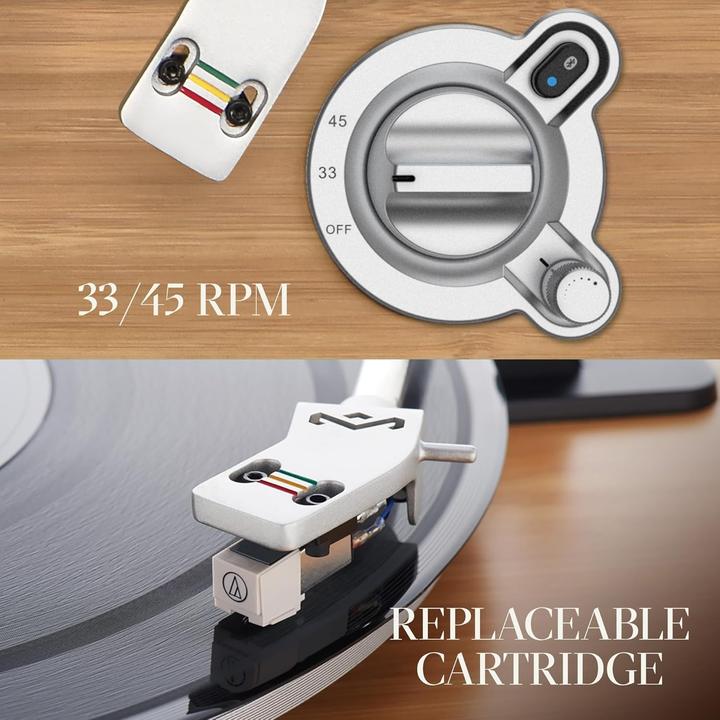 Produktbild House of Marley Drahtloser Plattenspieler mit Bluetooth, USB-Aufnahme und nachhaltiger Bauweise (Manuell)