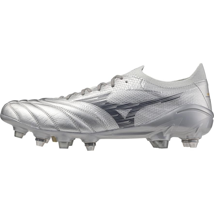 Mizuno, Unisex, Fussballschuhe, Morelia Neo Iv ss Elite Mix (45), Silber