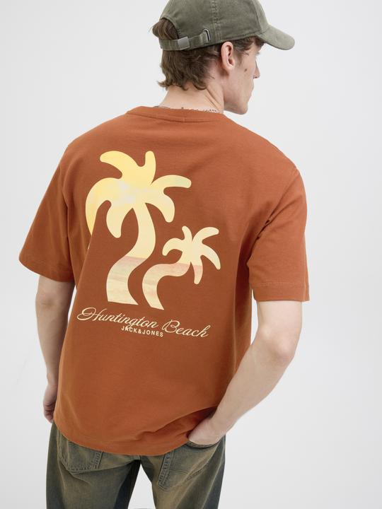 Image du produit Jack & Jones Gedruckt Rundhalsausschnitt T-shirt T-shirt (XS)