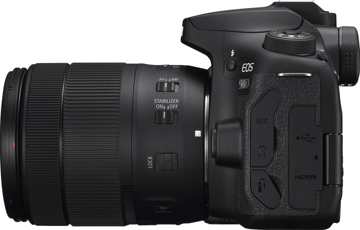 Actual product image Canon EOS 90D Kit (18 - 135 mm, 32.50 Mpx, APS-C / DX)