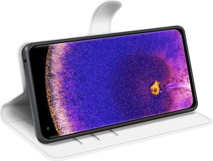 Produktbild Cover-Discount OPPO Find X5 Pro - Leder Etui Hülle weiss (Oppo Find X5 Pro)