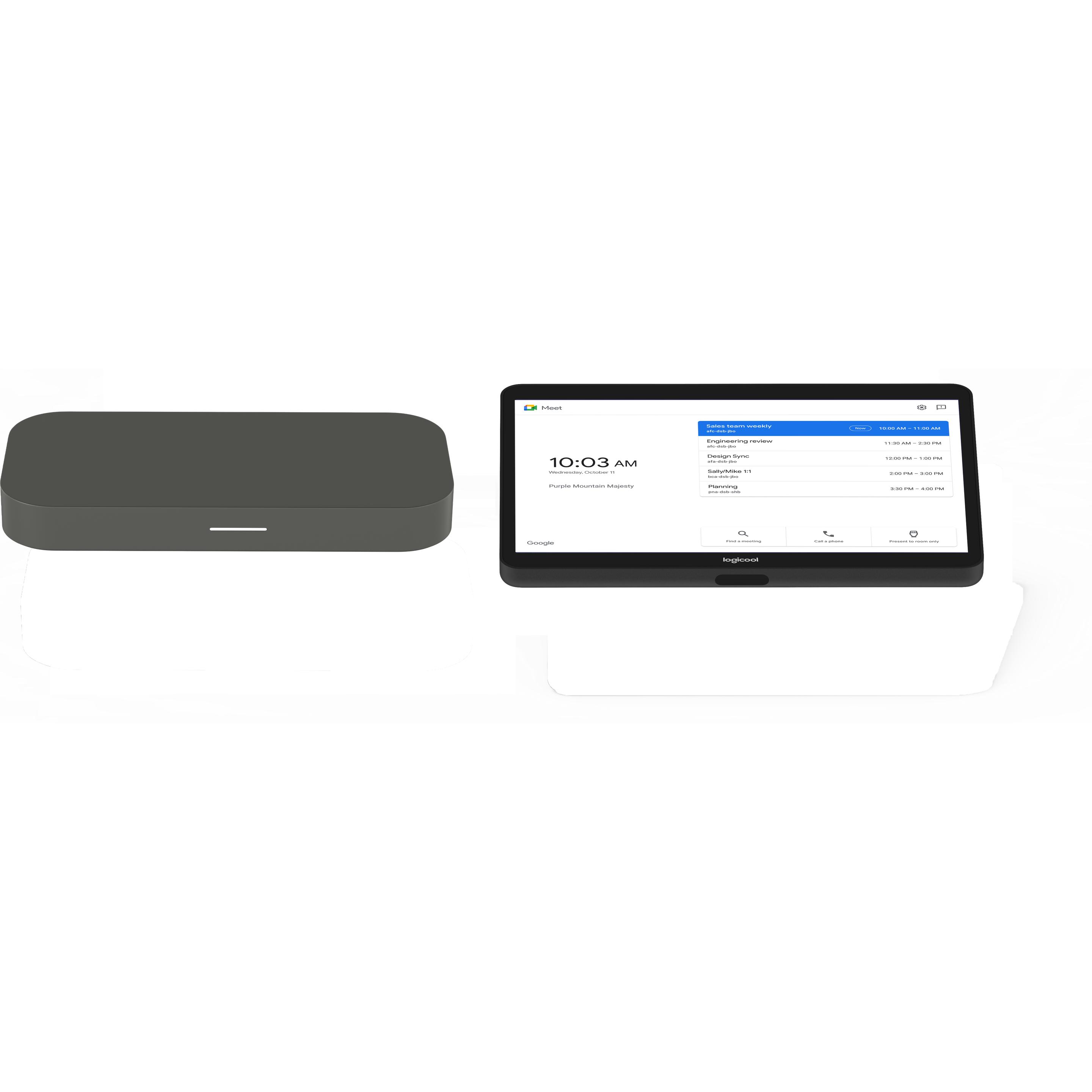 Logitech Base con Tap + Google Meet, Dispositivo per conferenze