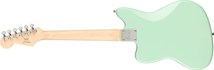 Immagine prodotto Fender Mini Jazzmaster HH Surf Green MN (Chitarra elettrica, Collo: Acero, Corpo: legno di pioppo, Tastiera: Acero)