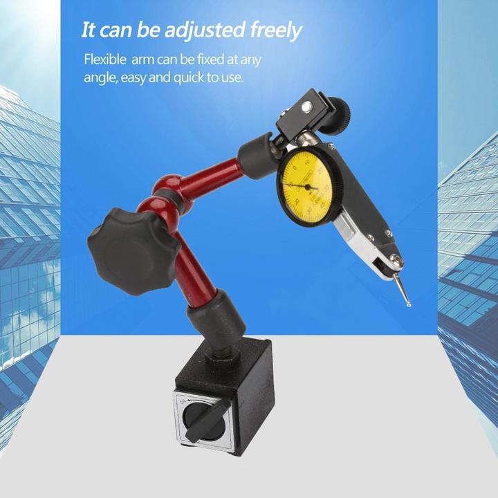 Actual product image Heayzoki Messuhr mit Magnetständer-Basishalter