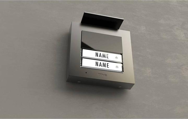 Actual product image M-E ME ADV 1020 A - Audio front-door station 2 family house anthracite (Cable)