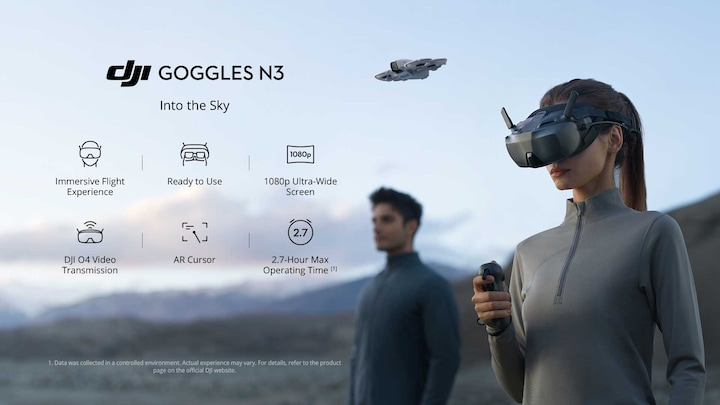 Produktbild DJI Goggles N3 (FPV Brille, DJI Neo, DJI Avata 2)