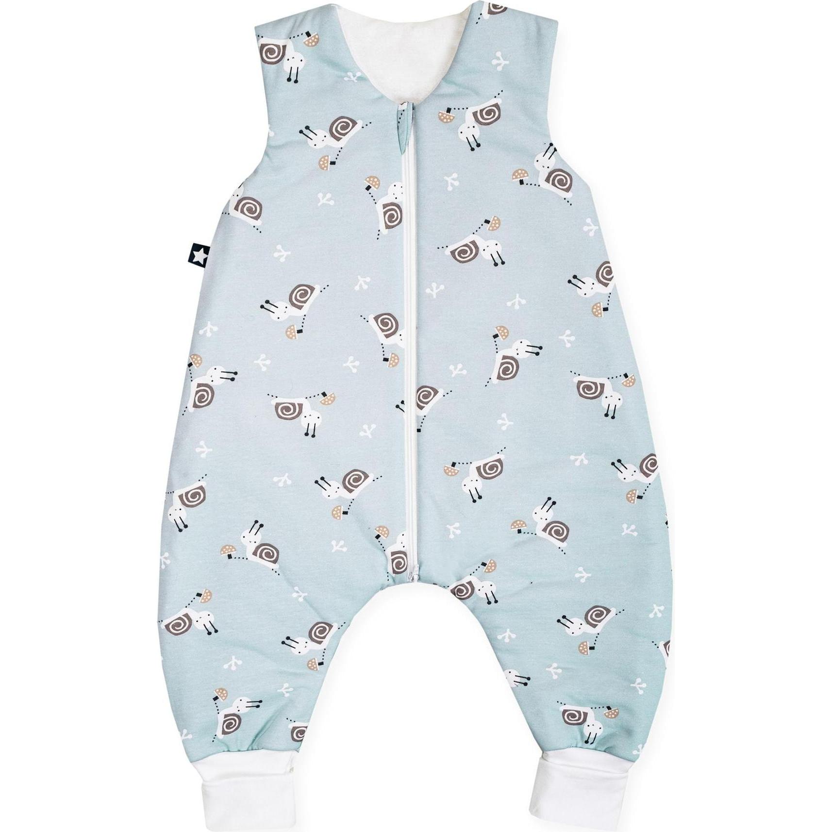 Julius Zöllner, Babyschlafsack, Baby-Ganzjahrschlafsack Jumper Jersey Schnecke 104 cm (104 cm)