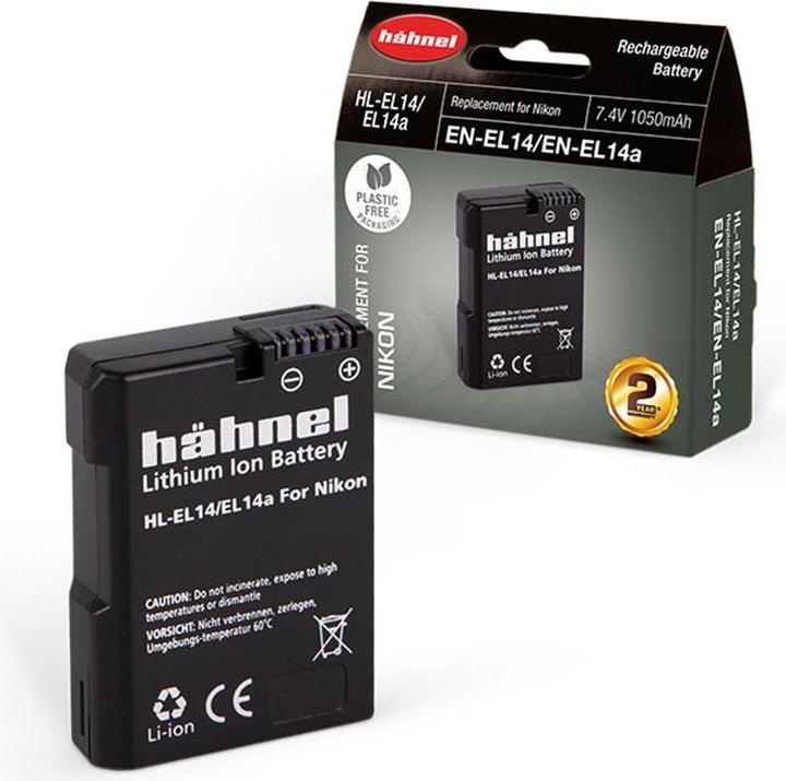 Produktbild Hähnel Ersatzakku HL-EL14a, für Ni EN-EL14a (Kamera Akku)