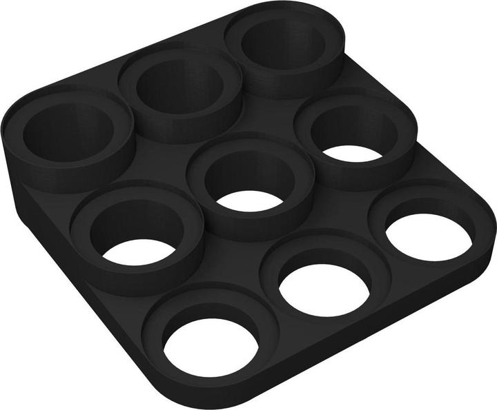 Produktbild Feldherr Figurenpodest gelb für 58 mm Bases aus Kunststoff (Kunststoff)