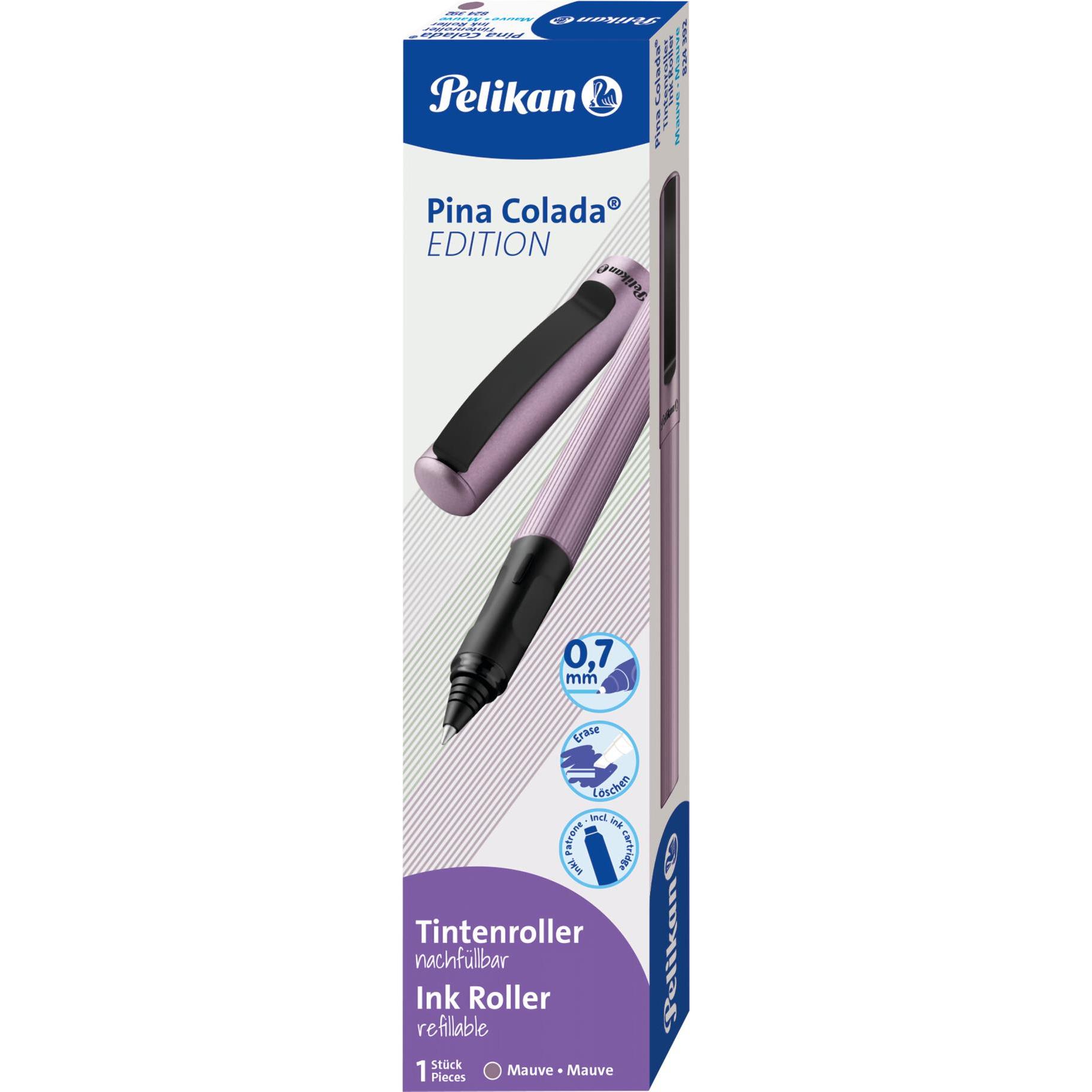 Pelikan, Schreibstifte, Tintenroller Pina Colada 0,7mm mauve (Mauve, 1 x)