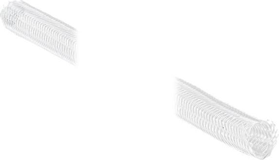Actual product image Delock Braided hose with Velcro 5 m x 32 mm white (Cable conduit, 500 cm)