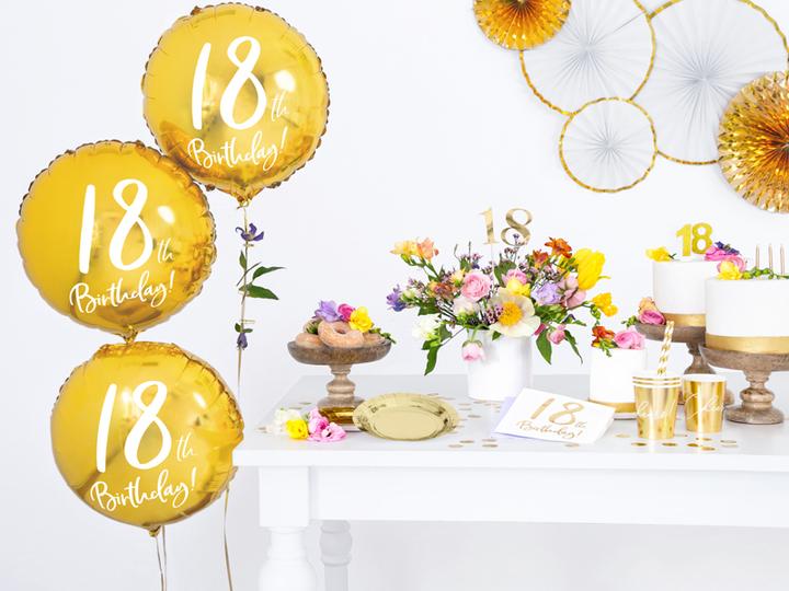 Actual product image Partydeco Scatter decoration table confetti gold (1 Piece)