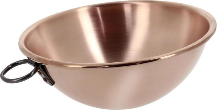 de Buyer Schlagschüssel aus Kupfer Ø 26cm mit Ring-Griff (26 cm, 4.50 l, 1x)
