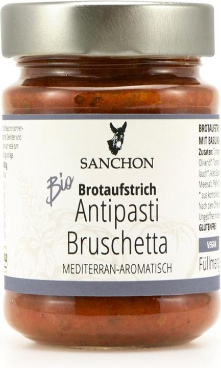 Produktbild Sanchon Brotaufstrich Antipasti Bruschetta (Glas) (190 g)