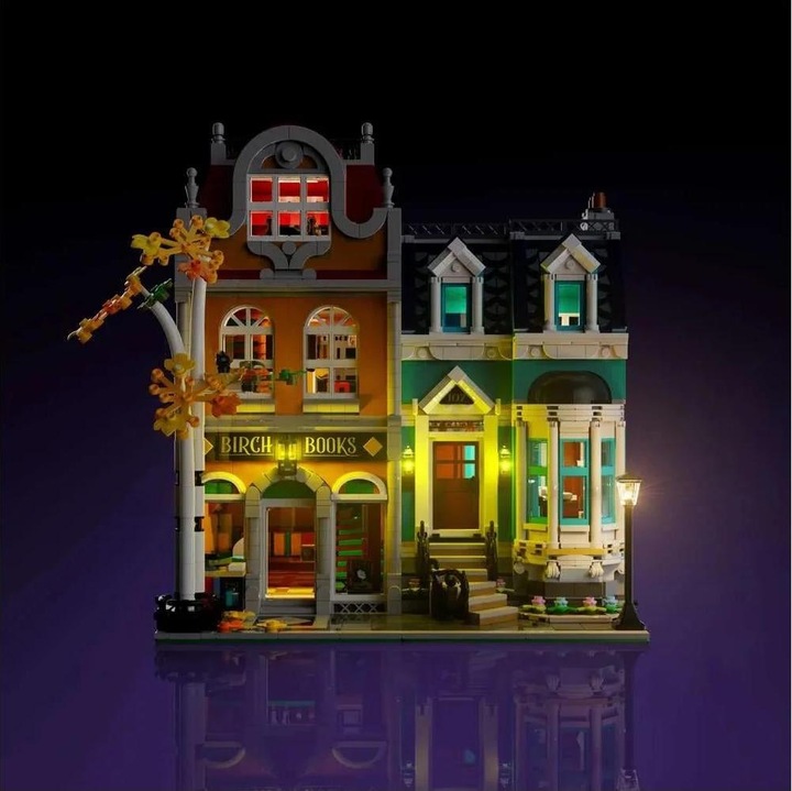 Actual product image Light my bricks LMB 2.0 LEGO® 10270# Bookshop Light Kit