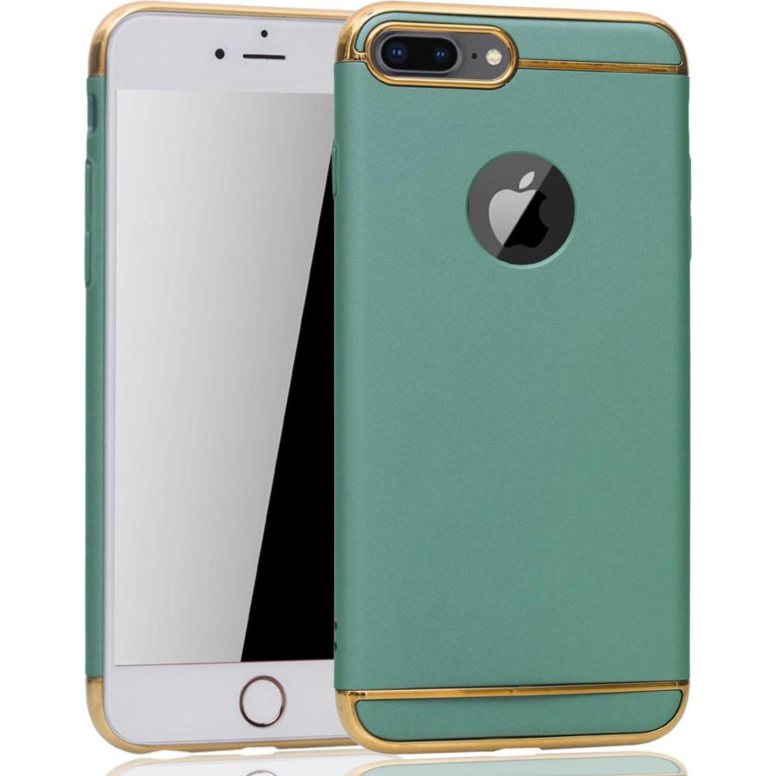 Thumbnail - König Design Apple iPhone 7 Hülle Case Handy Cover Schutz Tasche Schutzhülle Etui Bumper Grün (Apple iPhone 7), Smartpho...