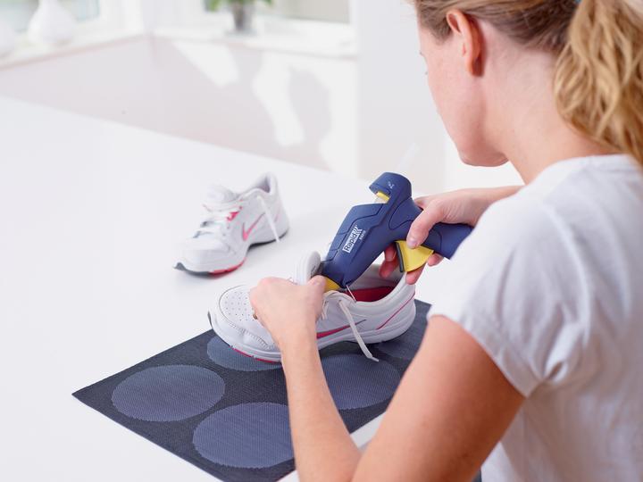 Actual product image Rapid Heissklebepistole EG212, 20 Watt, blau