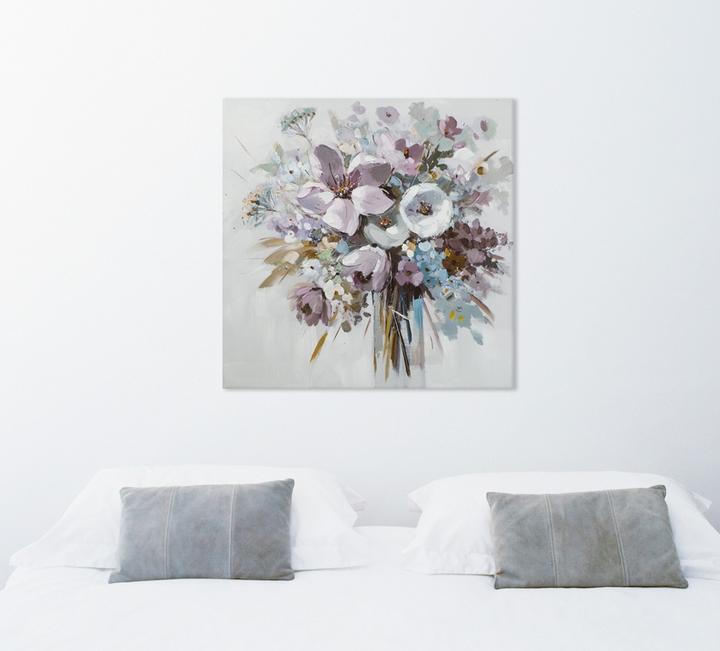 Produktbild Alldecor Bild Blumenstrauss (80 x 80 cm)