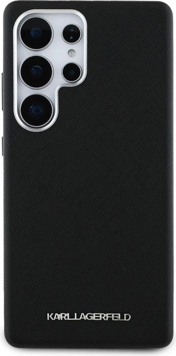 Produktbild Karl Lagerfeld Saffiano Full Wrapped Elongated Metal Logo MagSafe Case for Samsung Galaxy S25 Ultra (Samsung Galaxy S25 Ultra)