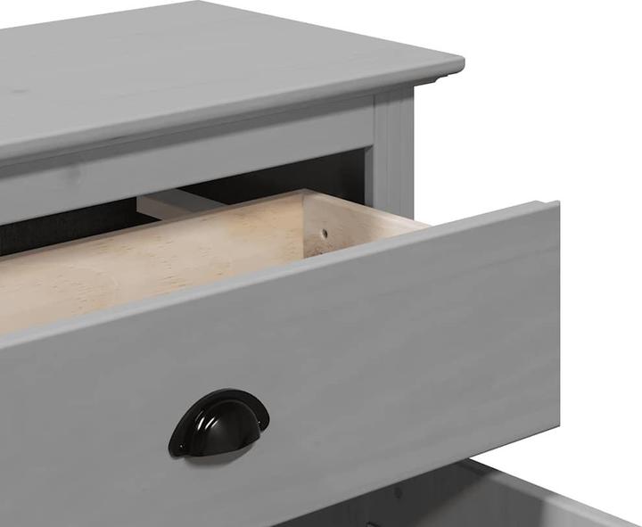 Immagine prodotto vidaXL Flurschrank BODO Grau 80x35x90 cm Flurmöbel Schrank Wohnzimmerschrank (80 x 35 x 90 cm)