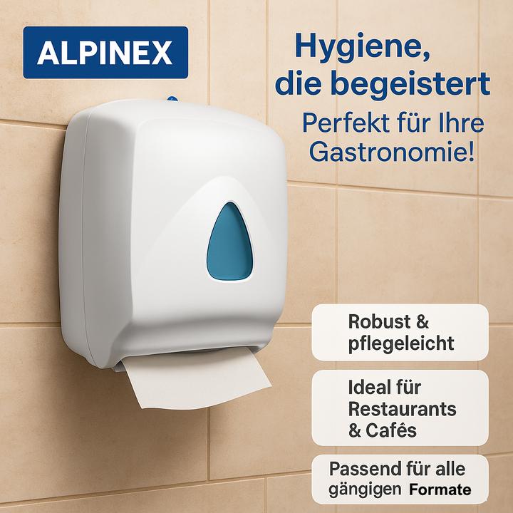 Actual product image Wimex.eu Dispenser (ABS) Intro white for folded towels - 1 piece