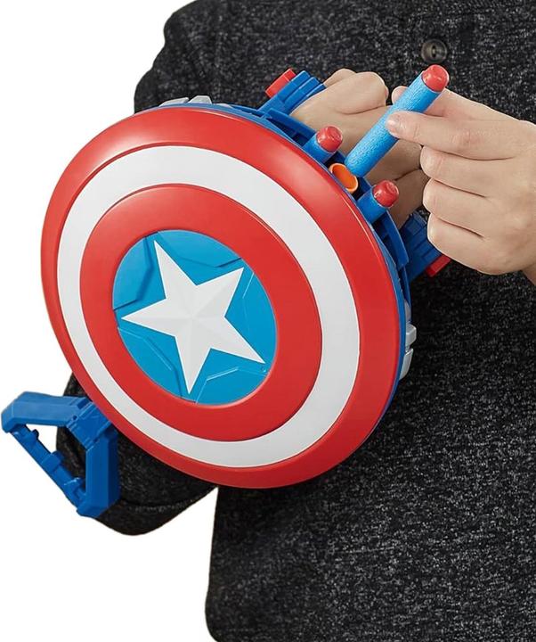 Produktbild Hasbro Captain America Redwing Blaster mit 3 Nerf Darts