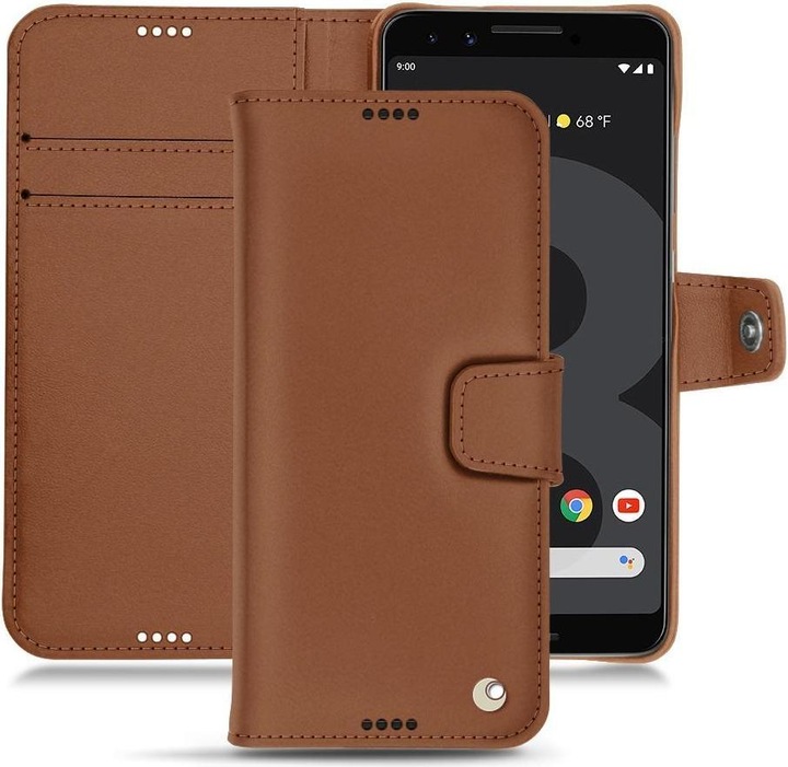 Actual product image Noreve Leather case wallet (Google Pixel 3)