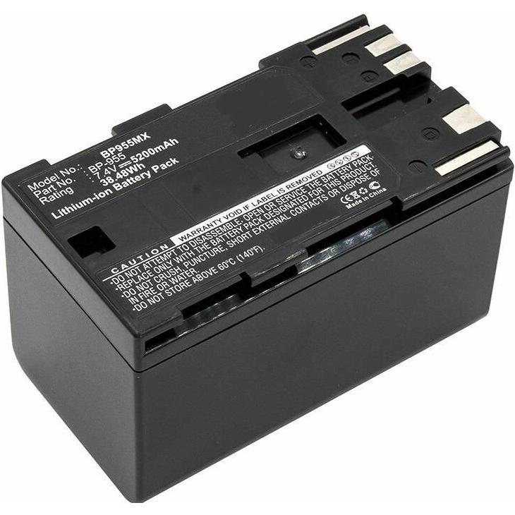 CoreParts Camera Battery for Canon (Akku), Kamera Stromversorgung, Schwarz