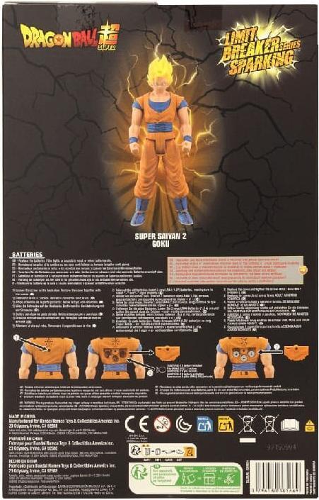 Immagine prodotto Bandai DB SS2 Goku Light & Sound Figur 30cm