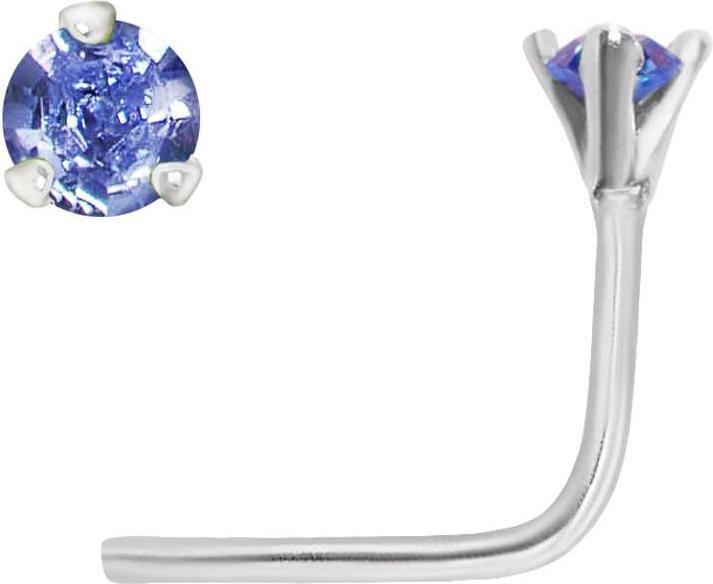 Image du produit Bijouteria Piercing nez (Argent, Zircone)