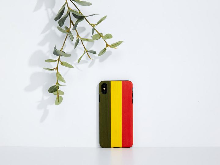 Produktbild Man&Wood SmartPhone case iPhone XS Max reggae black (Apple iPhone XS Max)