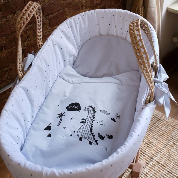 Image du produit Funnababy ® Ensemble Couffin de Moïse, avec Panier - Basic - Blanc