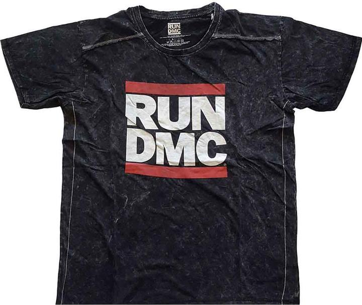 Run DMC Logo Snow Wash
