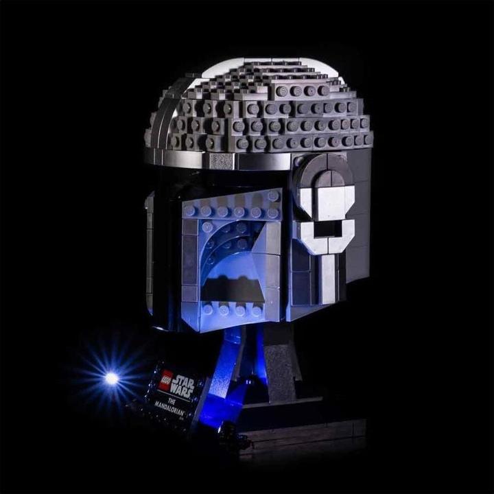 Produktbild Light my bricks LED Licht Set für LEGO Star Wars Mandalorianer Helm