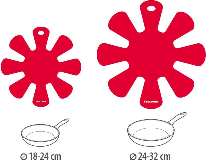Produktbild Tescoma Pfannenschutzeinlage PRESTO, klein und gross, 2 St. (2x, Pfannenuntersetzer)