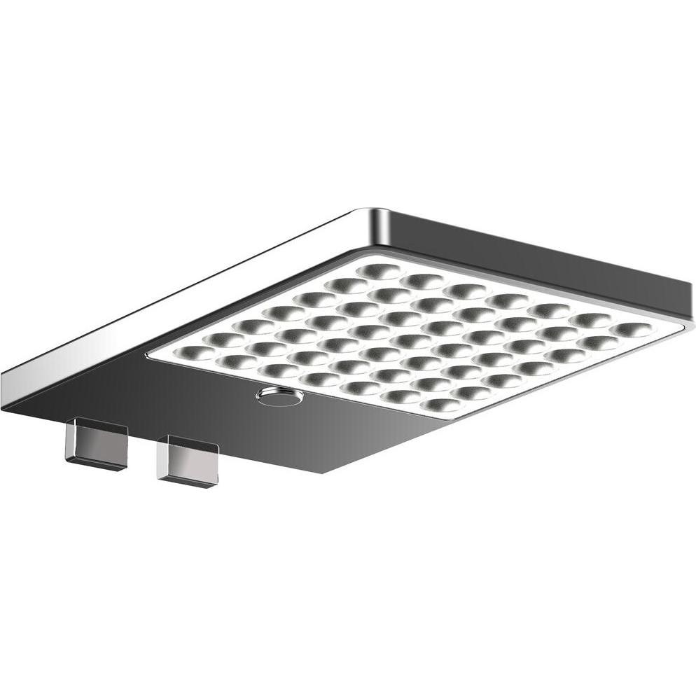 Emco, Spiegel, LED-Spiegel-Klemmleuchte SYSTEM 2 Klemmbereich 4-6mm stufenl dimmbar chrom