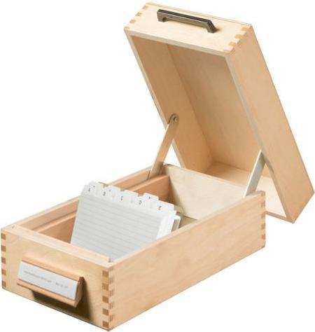 Produktbild Han Holz-Karteikasten (A7, Quer)